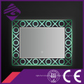 2016 Latest Rectangle Base Crystal Makeup Mirror with Touch Screen